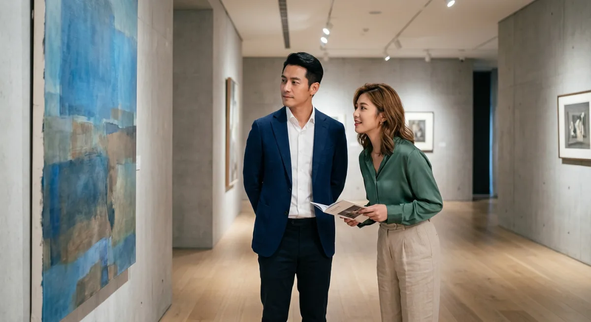 包養配對後評估互動進展的情境示意圖